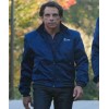 Blue Neighborhood Watch Jacket – Satin Bomber Style Blue Neighborhood Watch Jacket – Satin Bomber Style