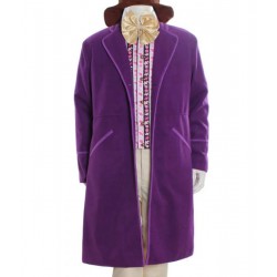 Gene Wilder Willy Wonka Purple Coat