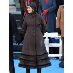 Rama Duwaji 2026 Brown Fur Coat