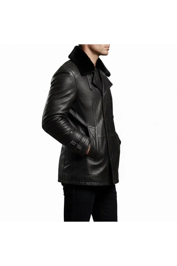 Resident Evil 9 Requiem Leon S. Kennedy RE9 Black Leather Jacket