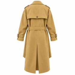 Black Doves S2 Helen Webb Mustard Trench Coat Black Doves S2 Helen Webb Mustard Trench Coat