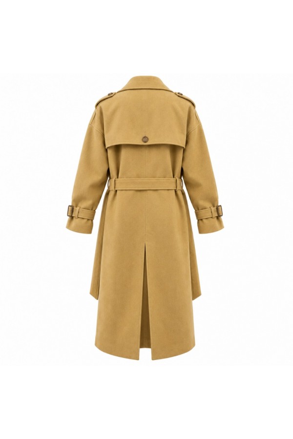 Black Doves S2 Helen Webb Mustard Trench Coat