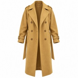 Black Doves S2 Helen Webb Mustard Trench Coat