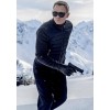 Daniel Craig Spectre Knitted Sleeve Bomber Jacket