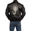 Ryan Gosling Drive Scorpion Black Satin Jacket Ryan Gosling Drive Scorpion Black Satin Jacket