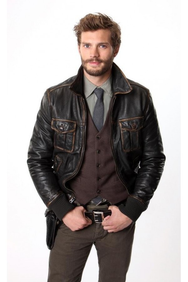 Once Upon a Time Sheriff Graham Leather Jacket