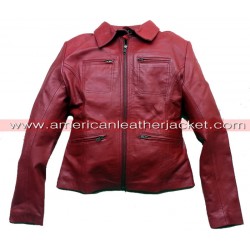 Once Upon A Time Red Leather Jacket