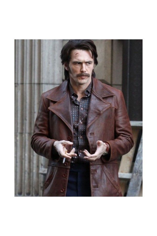 The Deuce Frankie Martino Leather Coat